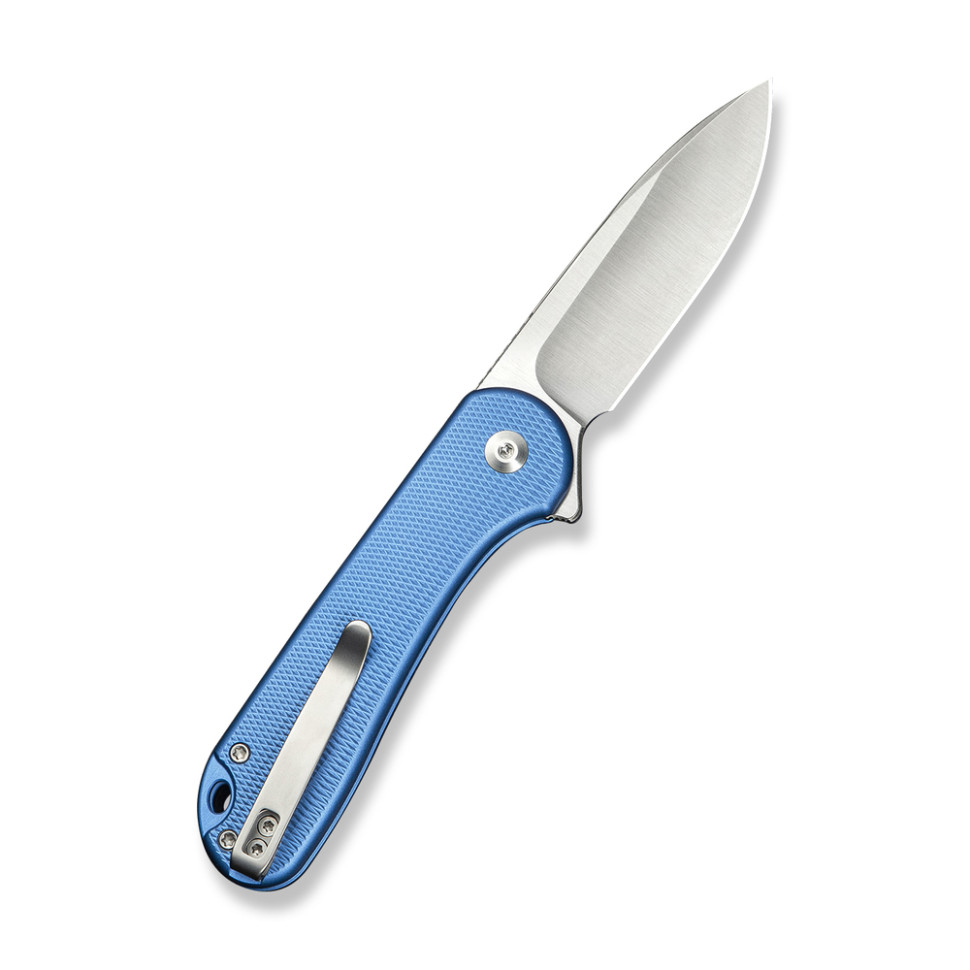 Ніж складаний кишеньковий Civivi Elementum II, (7.5 см) Nitro-V / Aluminum синій, фото 2