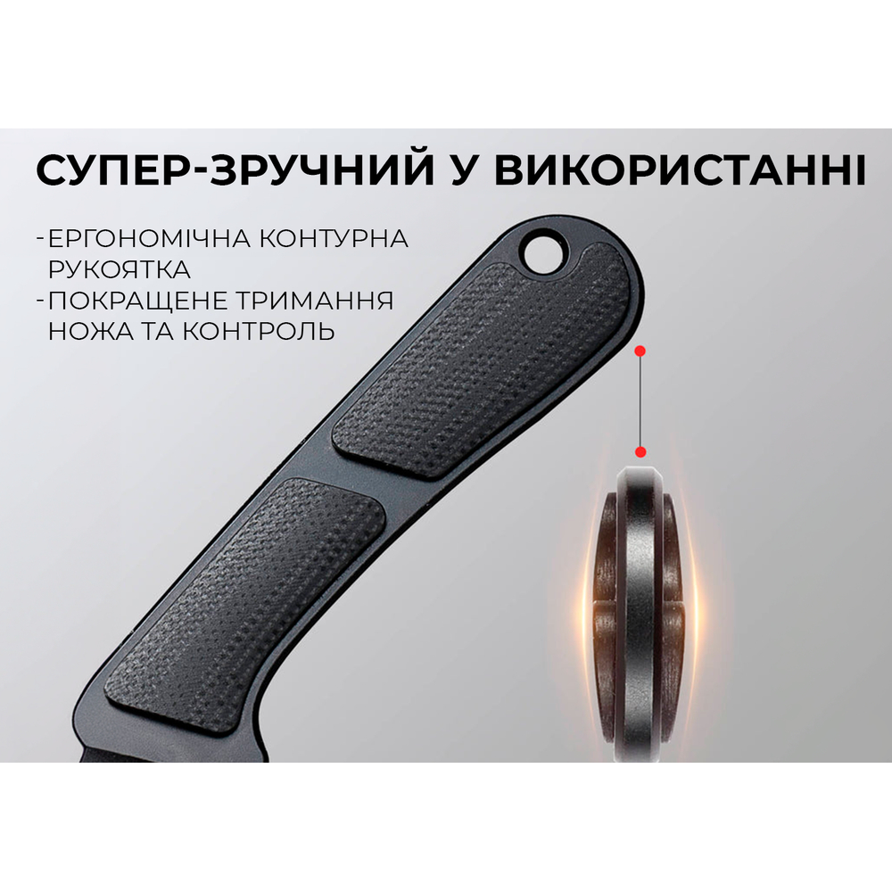 Ніж фіксований кишеньковий Civivi Mini Elementum, (5.7 см) Nitro-V / G10 чорний з чохлом