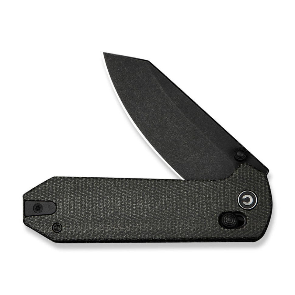 Нож складной карманный Civivi Yonder, (7.3 см) 14C28N / Micarta темно-серый