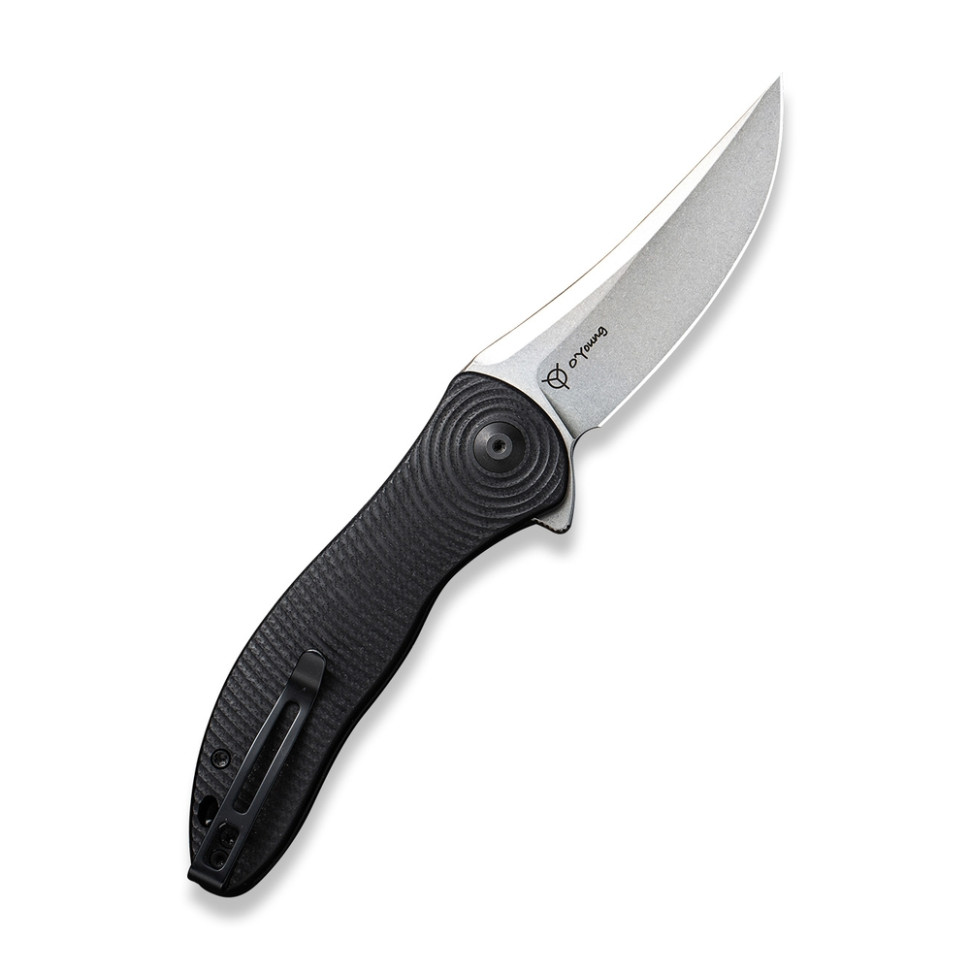 Ніж складаний туристичний Civivi Synergy3, (8.2 см) Nitro-V / G10 чорний