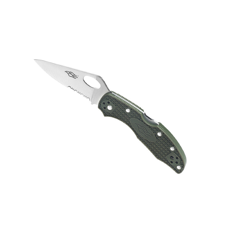 Нож складной карманный Firebird F759MS (7.5 см) 440C / Nylon glass fiber зеленый