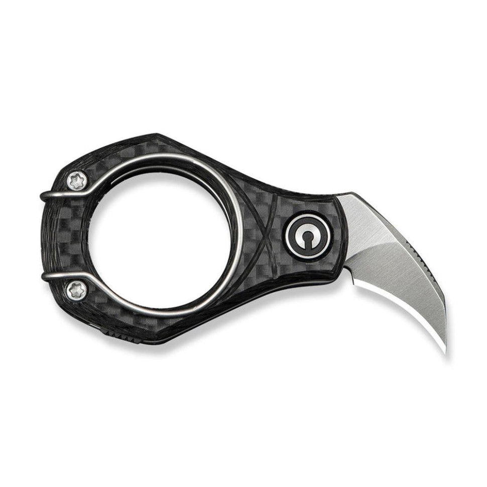 Ніж складаний кишеньковий Civivi Pyrus, (1.6 см) 14C28N / Carbon Fiber темно-сірий, фото 3