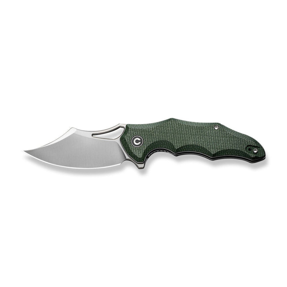 Нож складной карманный Civivi Chiro, (7.9 см) 14C28N / Micarta темно-зеленый