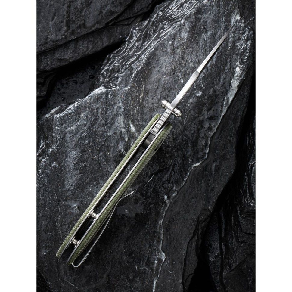 Нож складной карманный Civivi Gordo, (6.4 см) D2 / Micarta оливковый