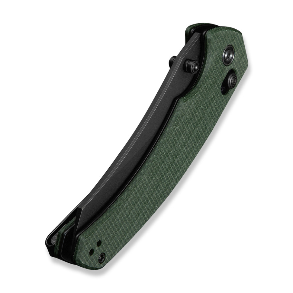 Ніж складаний туристичний Civivi Sixgill, (8.7 см) Nitro-V / Micarta темно-зелений, фото 6