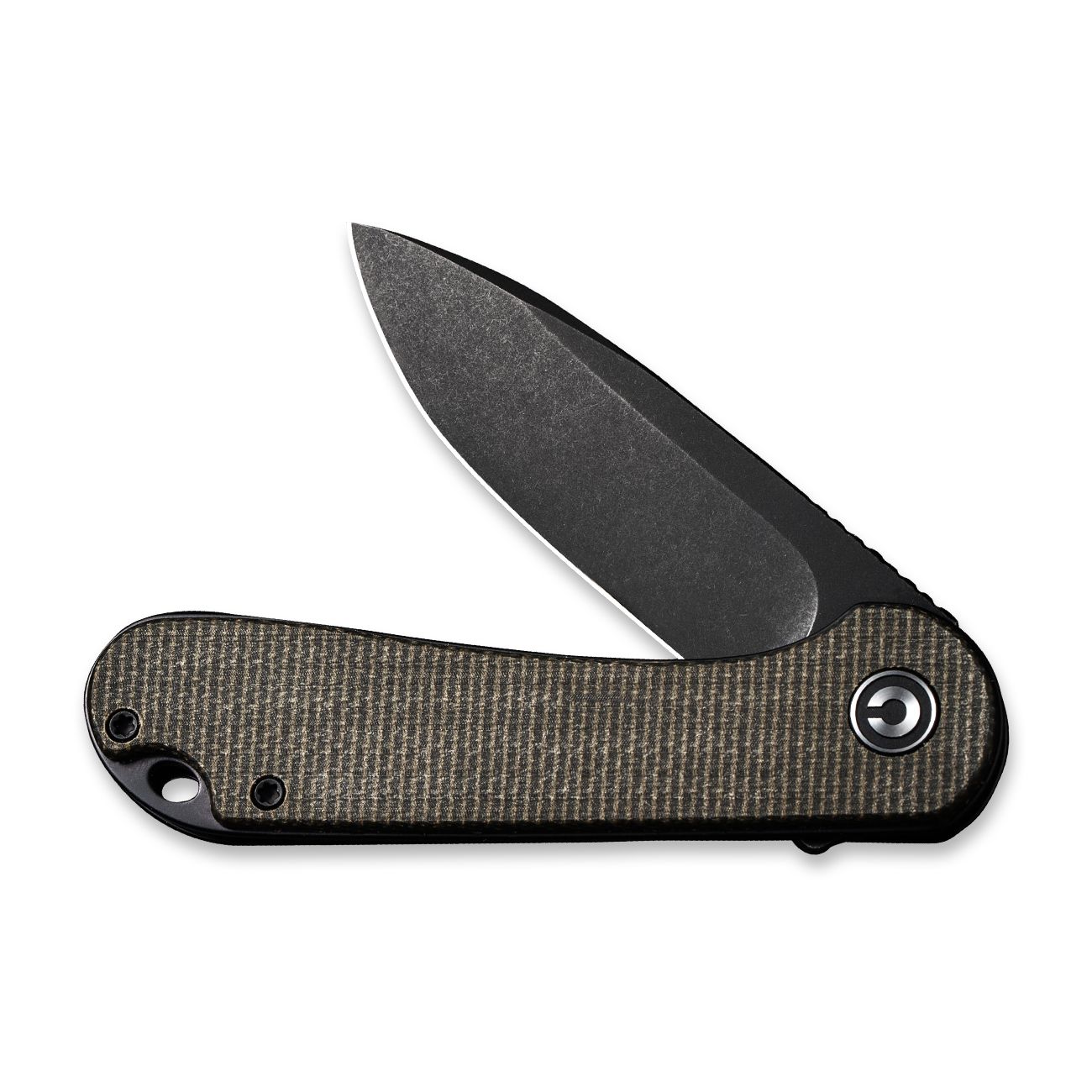 Нож складной карманный Civivi Elementum, (7.5 см) D2 / Micarta темно-зеленый