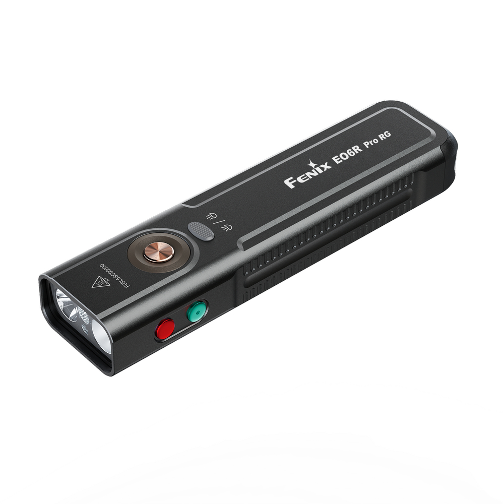 Ліхтар Fenix E06R PRO RG, чорний