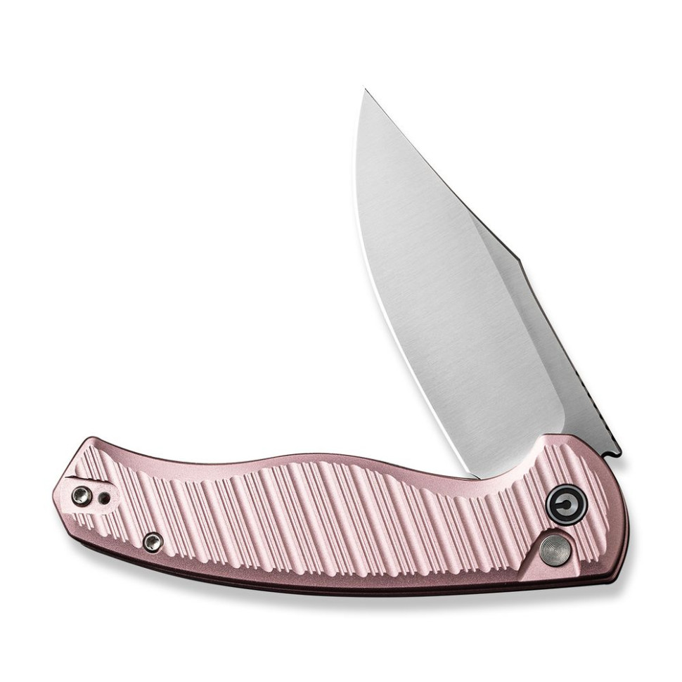 Нож складной туристический Civivi Stormhowl, (8.4 см) Nitro-V / Aluminum розовый