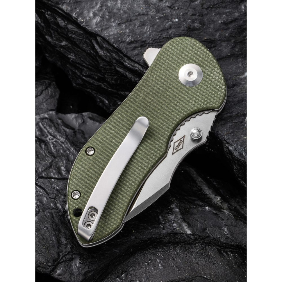 Нож складной карманный Civivi Gordo, (6.4 см) D2 / Micarta оливковый