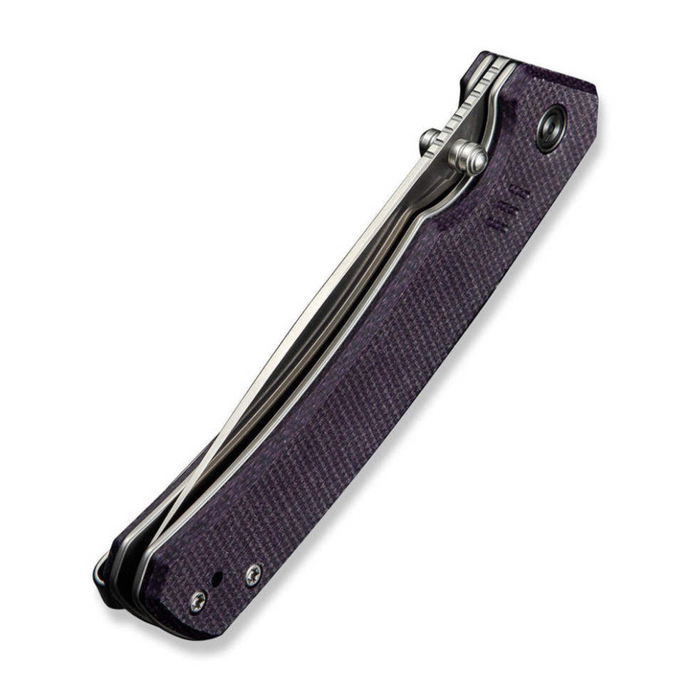 Ніж складаний туристичний Civivi Merit, (8.3 см) 14C28N / Micarta чорний