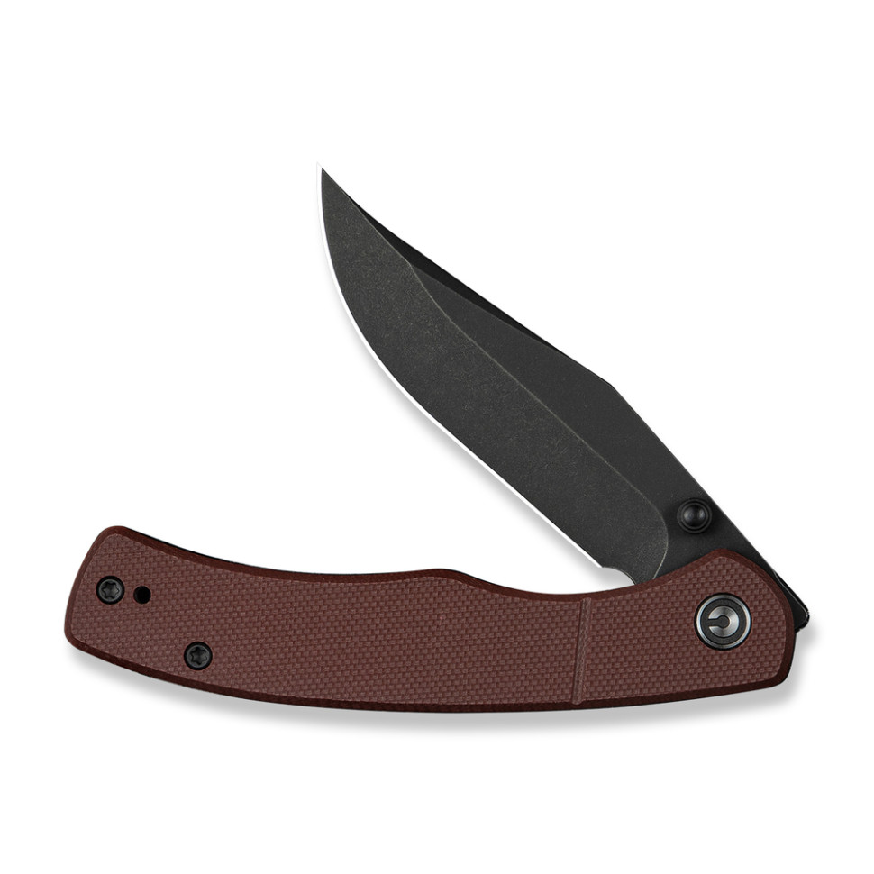 Ніж складаний кишеньковий Civivi Clingman, (7.6 см) Nitro-V / G10 темно-червоний