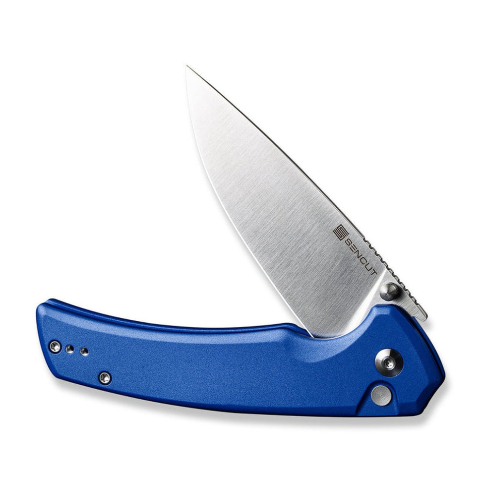 Нож складной туристический Sencut Serene, (8.8 см) D2 / Aluminum синий