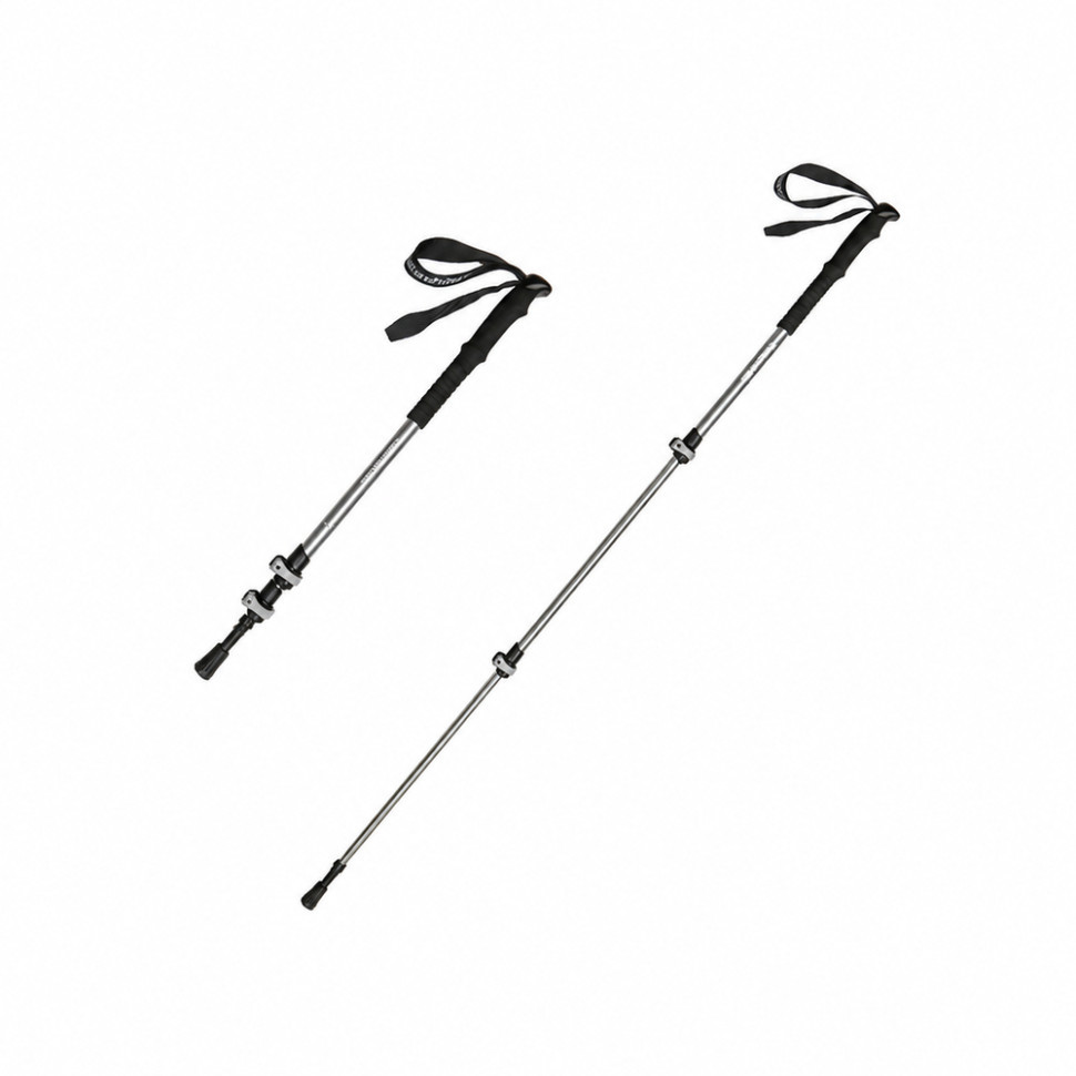 Трекінгова палиця алюмінієва Naturehike Qingxue Base NH17D001-Z, 61–135 см, титановий