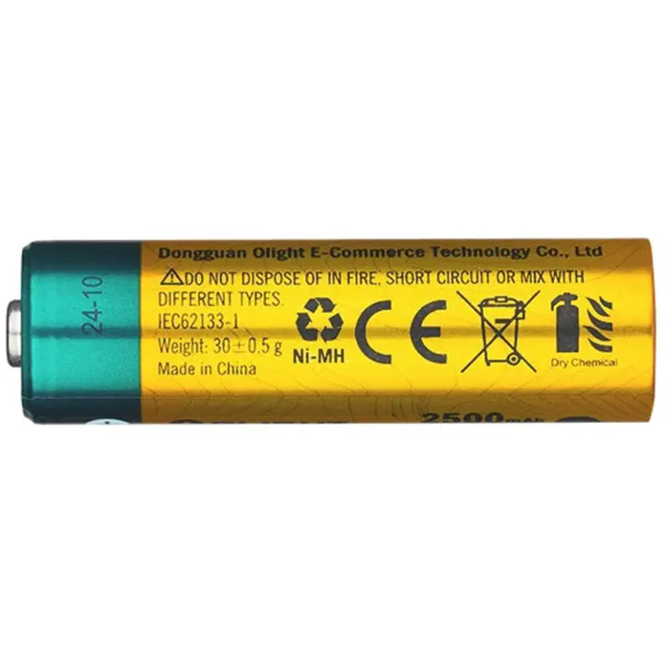 Набір акумуляторів Olight B Pro AA 2100 mAh. 8 шт, фото 3