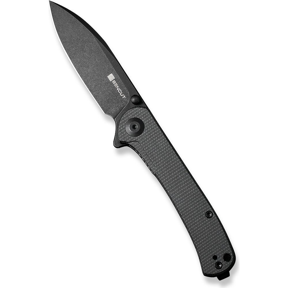 Ніж складаний кишеньковий Sencut Scepter, (7.5 см) 9Cr18MoV / Micarta чорний