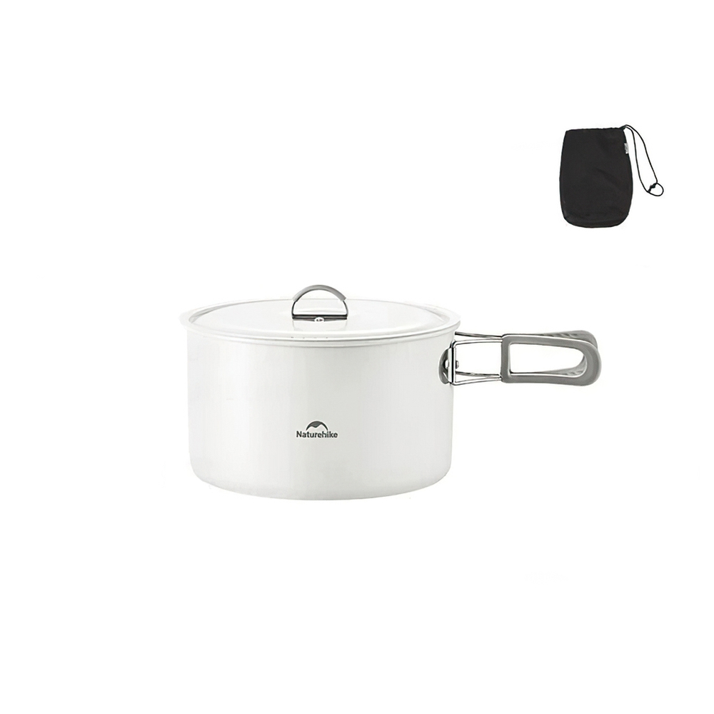 Каструля із керамічним антипригарним покриттям Naturehike CNK2450CF013, 1.7 л, алюміній