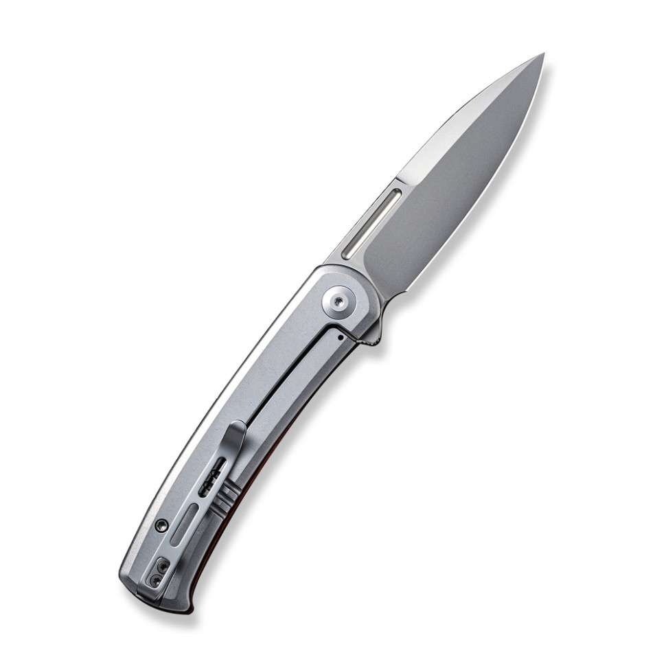 Нож складной туристический Civivi Cetos, (8.8 см) 14C28N / Micarta & Stainless черный