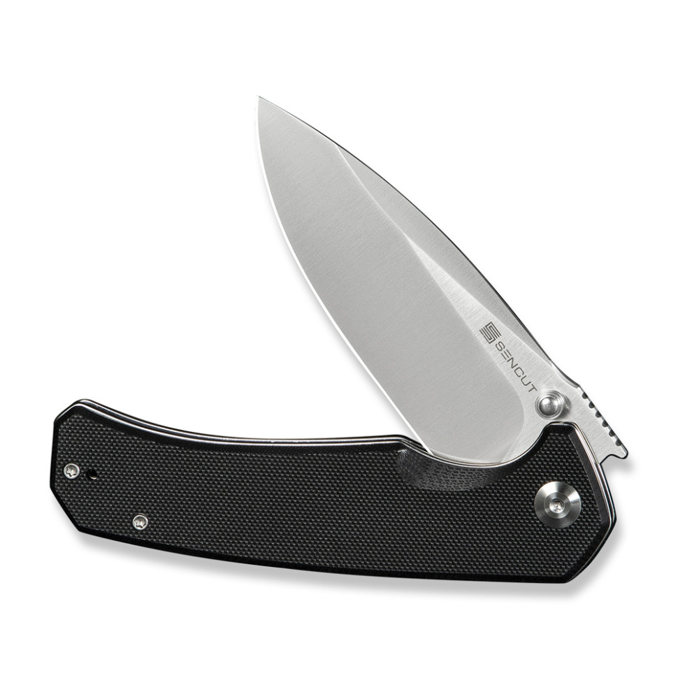 Нож складной туристический Sencut Skarnax, (9.6 см) 9Cr18MoV / G10 черный
