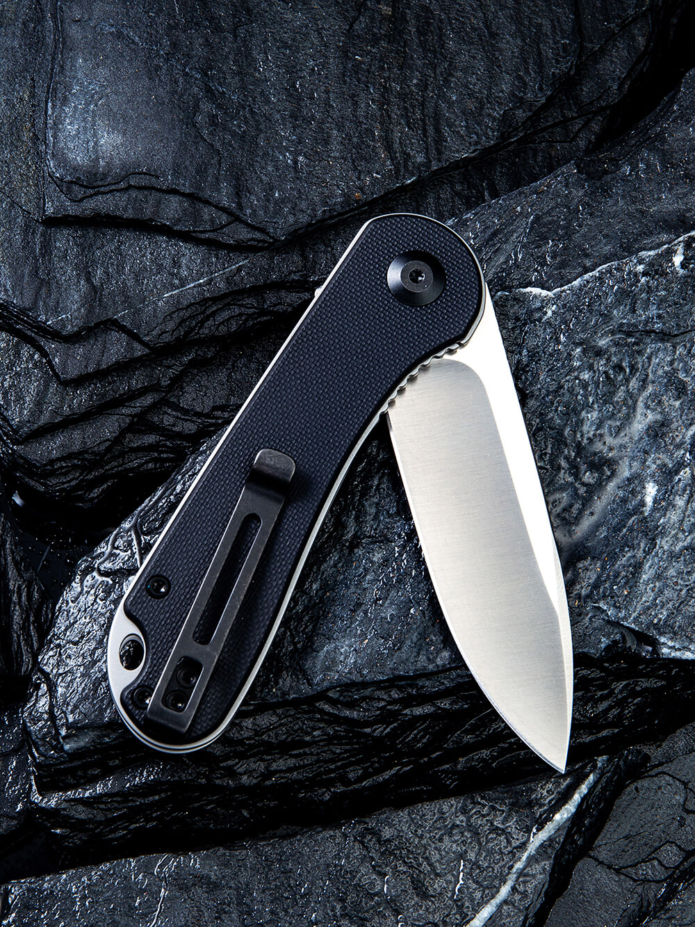 Нож складной карманный Civivi Elementum, (7.5 см) D2 / G10 черный