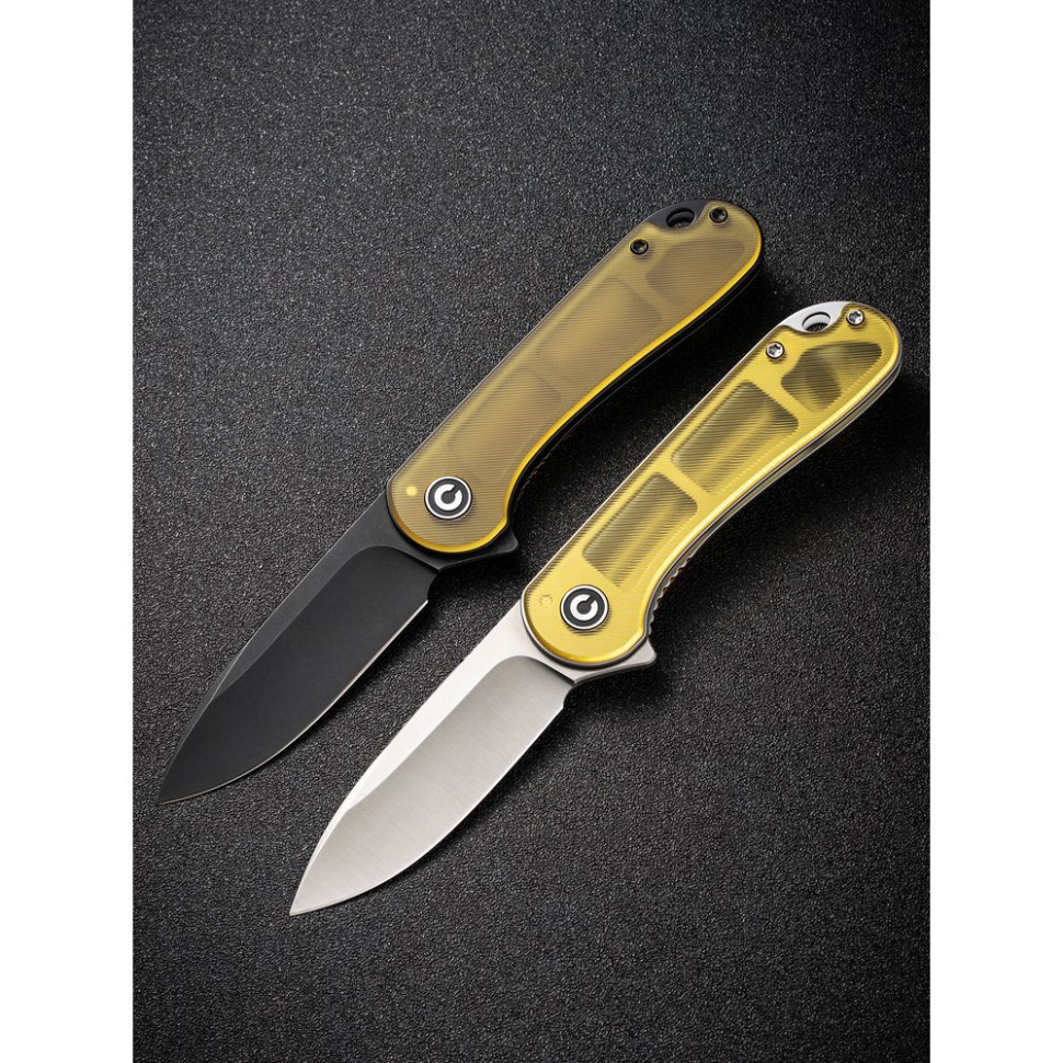 Нож складной карманный Civivi Elementum, (7.5 см) D2 / Ultem