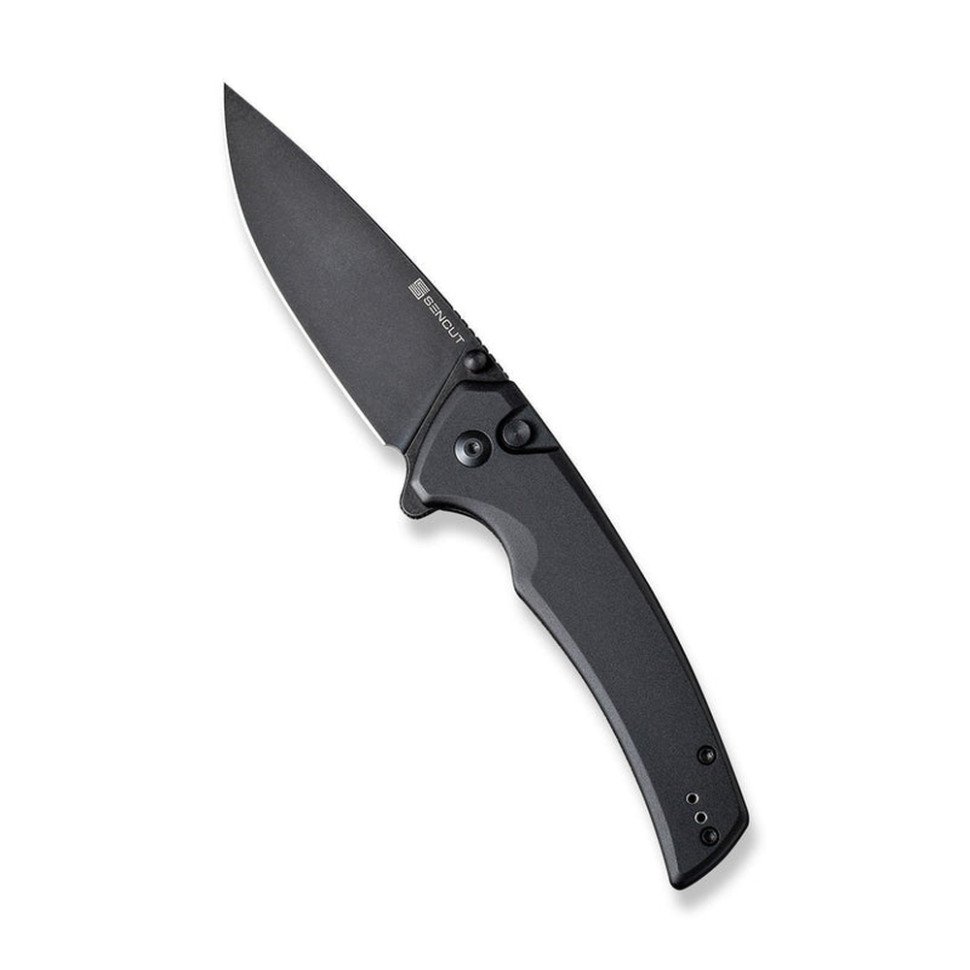 Нож складной туристический Sencut Serene, (8.8 см) D2 / Aluminum черный