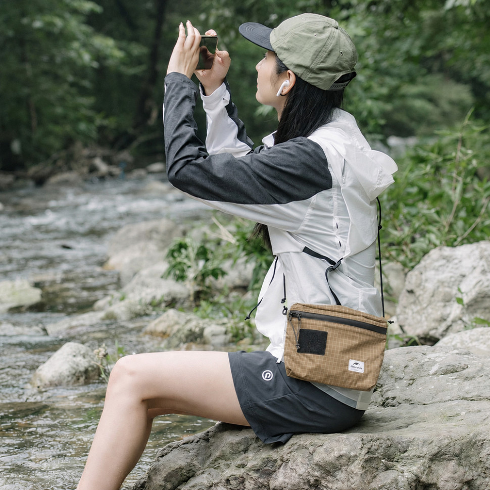 Сумка мала Naturehike NH20BB204, 3л, хакі, фото 4