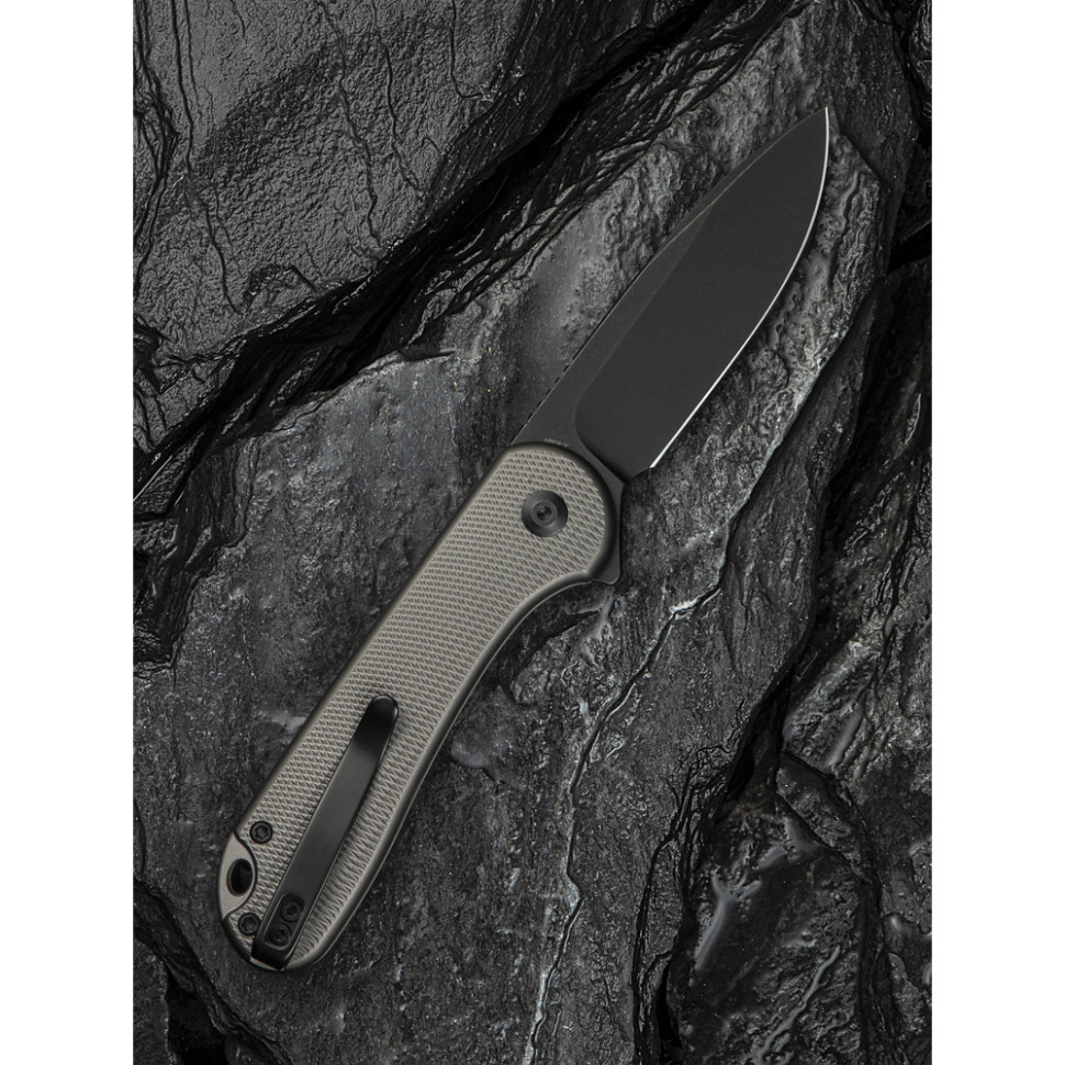 Ніж складаний кишеньковий Civivi Elementum II, (7.5 см) Nitro-V / Aluminum сірий, фото 11