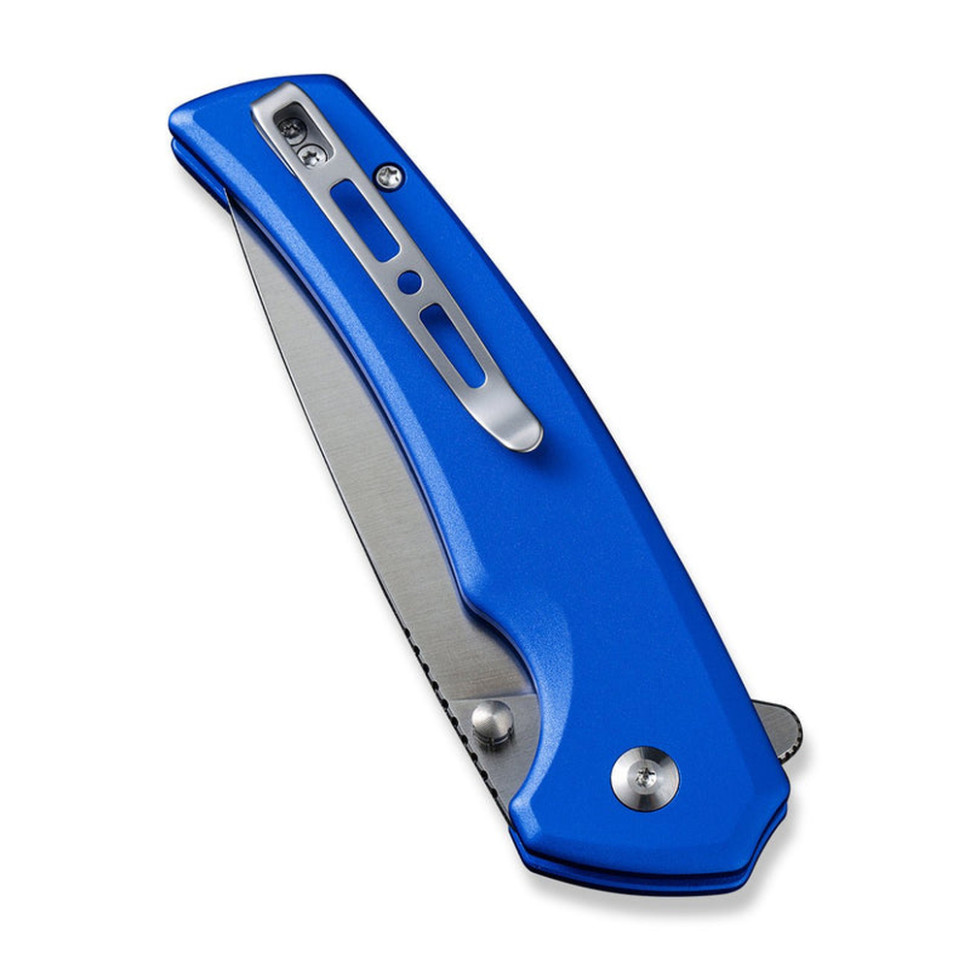 Нож складной туристический Sencut Serene, (8.8 см) D2 / Aluminum синий