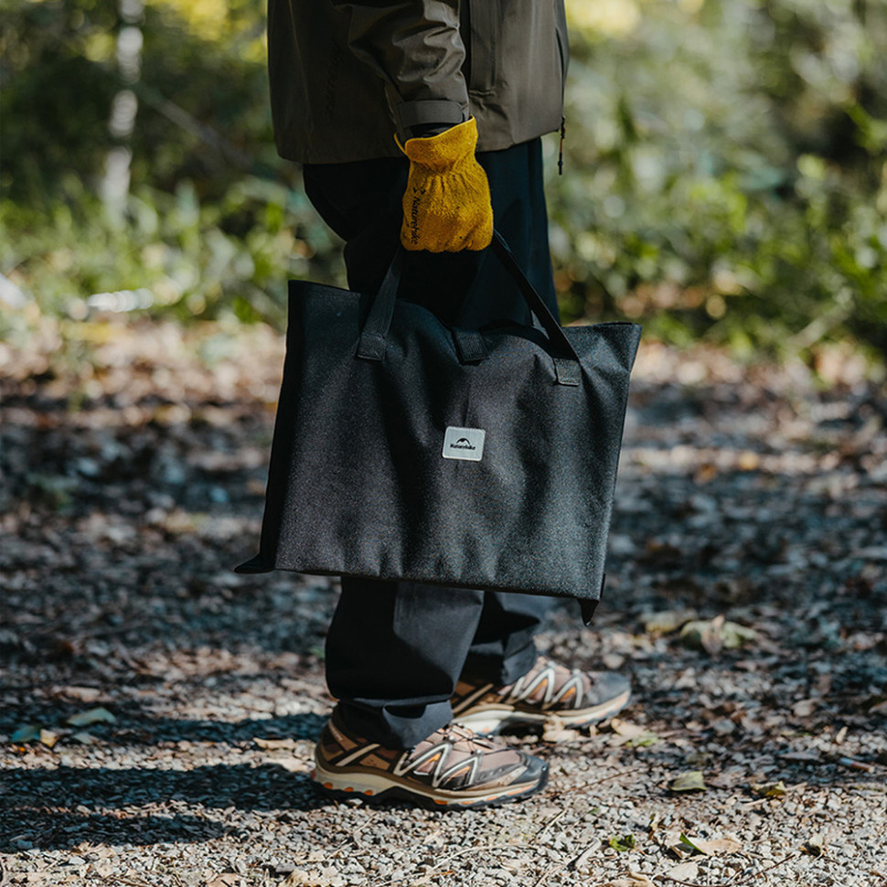Складаний стіл Naturehike CNK2450JJ025, 60х40 см, алюміній, чорний