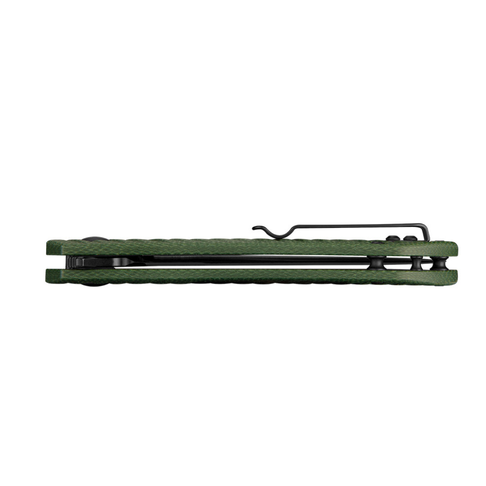 Нож складной туристический Ruike P123-MG, (9.2 см) 14C28N / мікарта темно-зелений