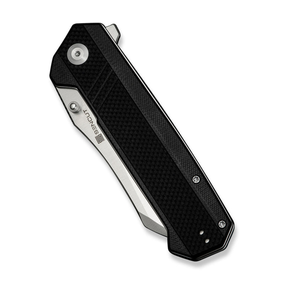 Нож складной туристический Sencut Draxor, (9.4 см) 9Cr18MoV / G10 черный