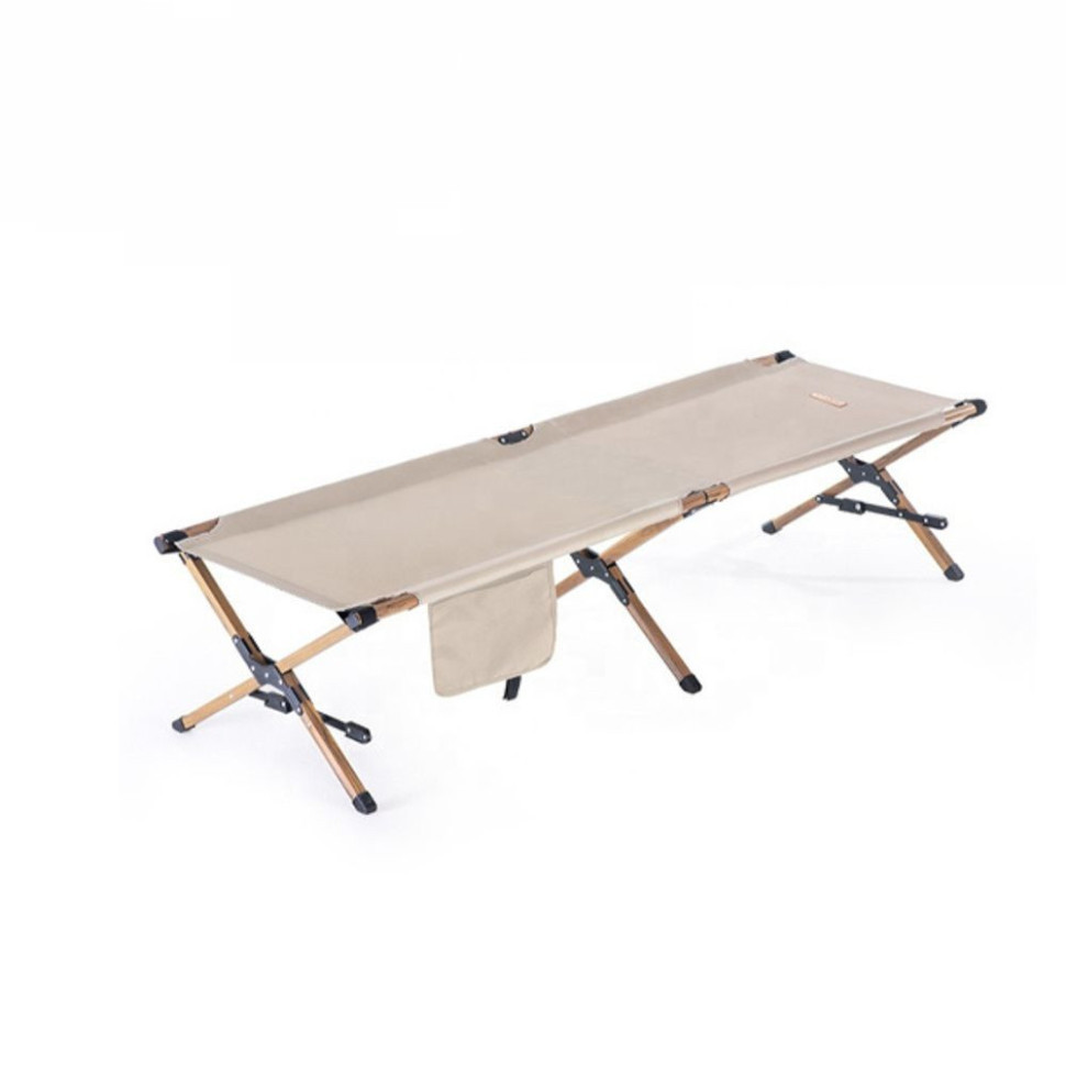 Кровать складная Naturehike XJC03 NH19X003-C, Полиэстер Oxford / алюминий, бежевая