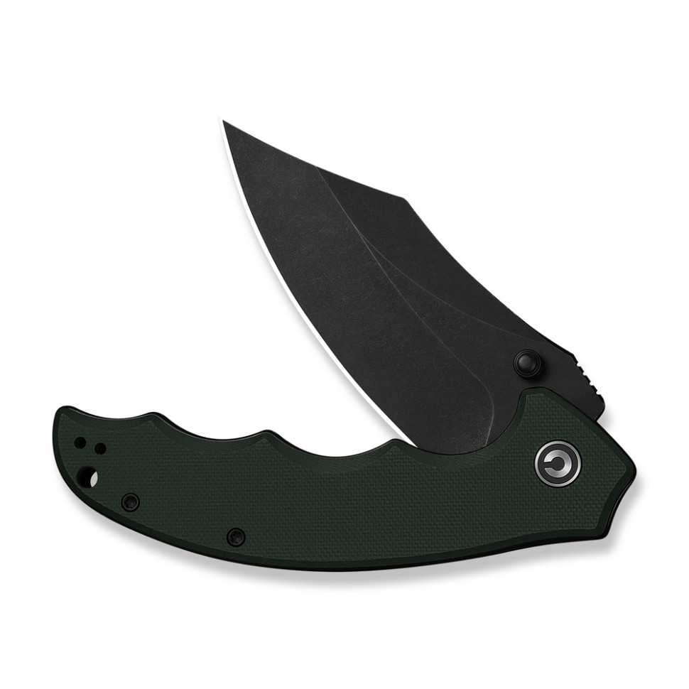 Ніж складаний туристичний Civivi Pentad (8.8 см) Nitro-V / G10 зелений, фото 3