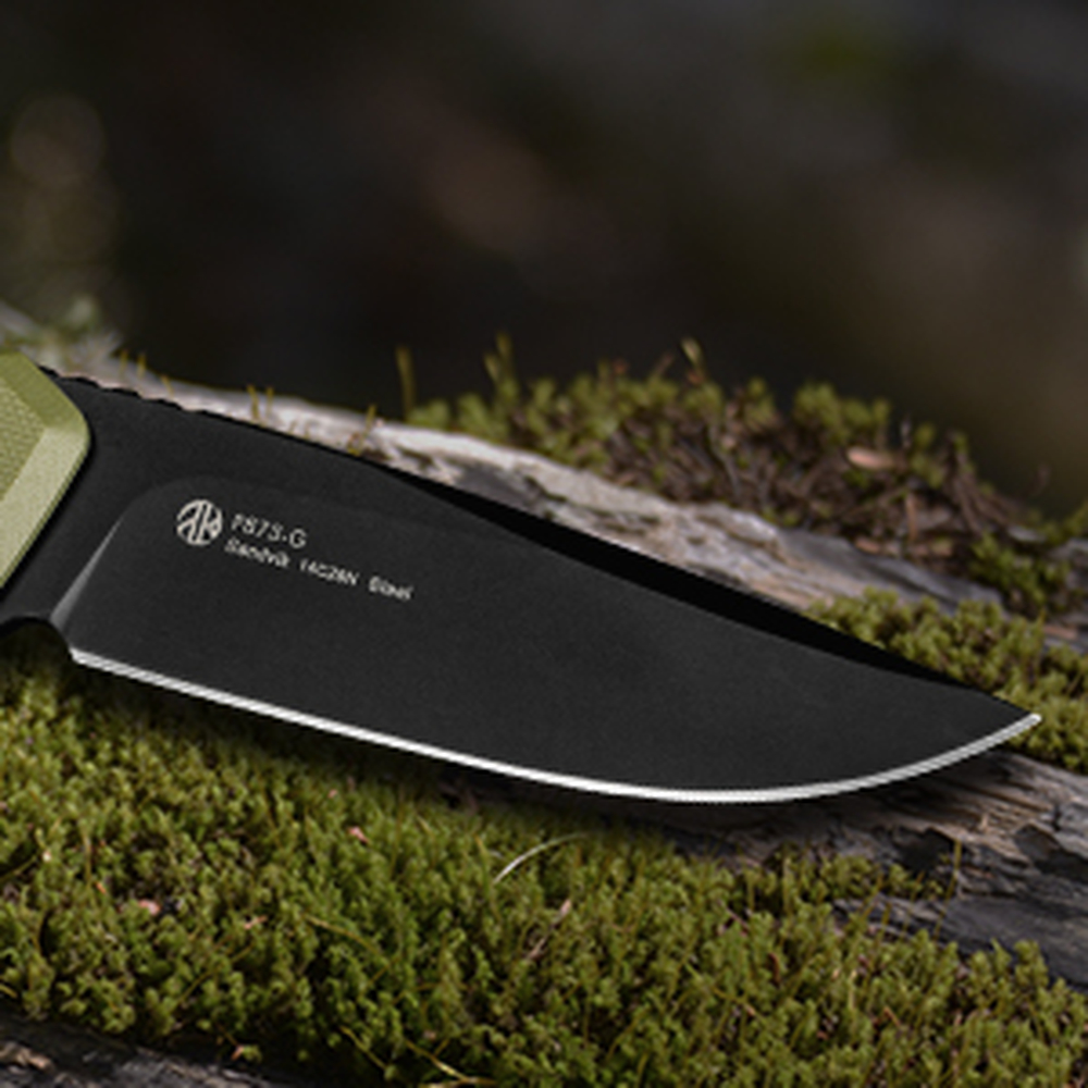 Нож складной туристический Ruike P873-G, (8.8 см)14C28N / G10 зеленый