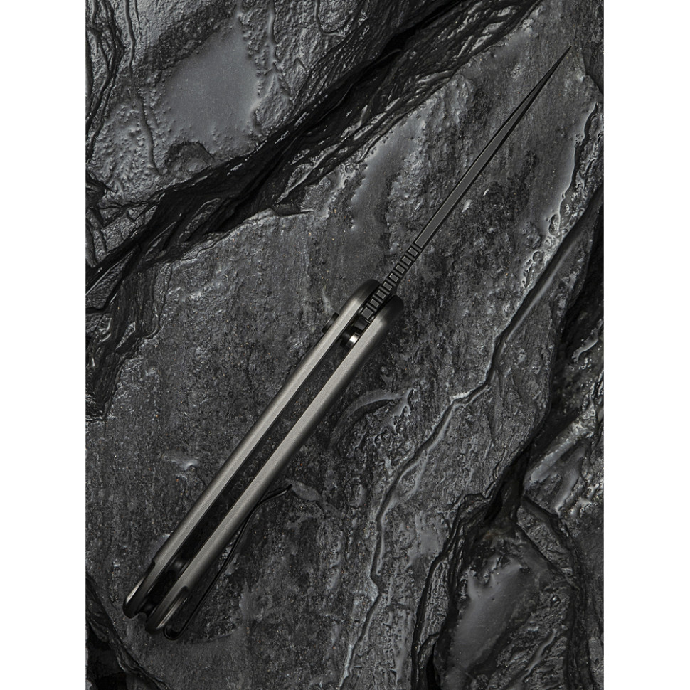 Ніж складаний кишеньковий Civivi Elementum II, (7.5 см) Nitro-V / Aluminum сірий, фото 16