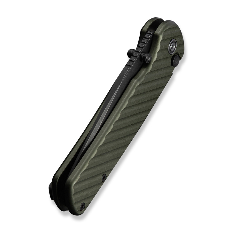 Нож складной туристический Civivi Iron Tide (8.2 см) 14C28N / Aluminum зеленый