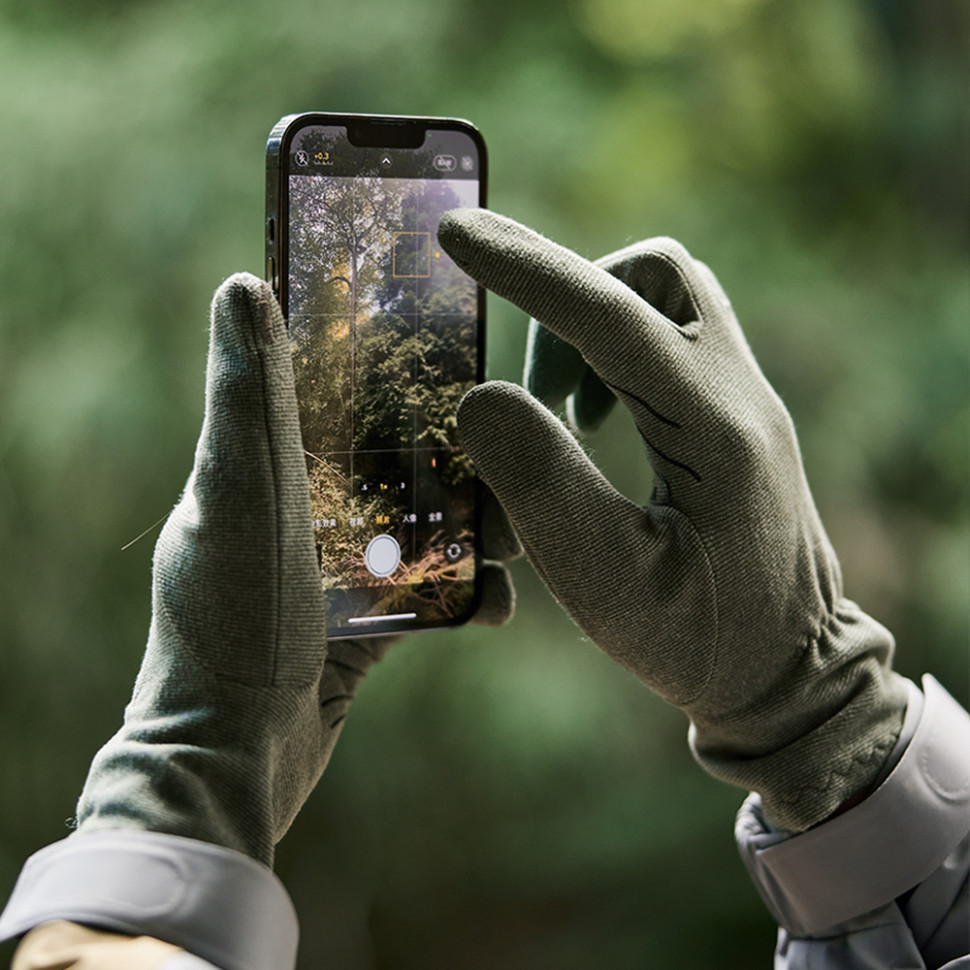 Рукавички вітрозахисні з сенсорочутливими пальцями Naturehike CYY2341KA024, розмір L, чорні
