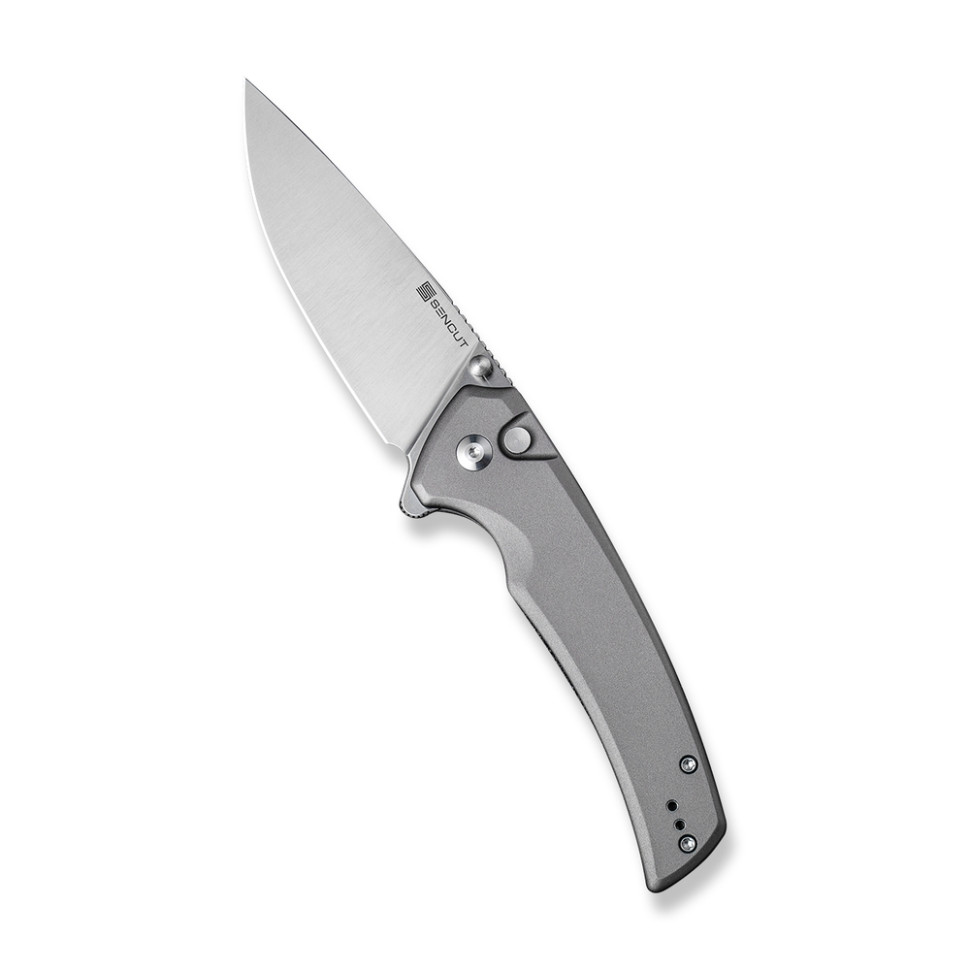 Ніж складаний туристичний Sencut Serene, (8.8 см) D2 / Aluminum сірий