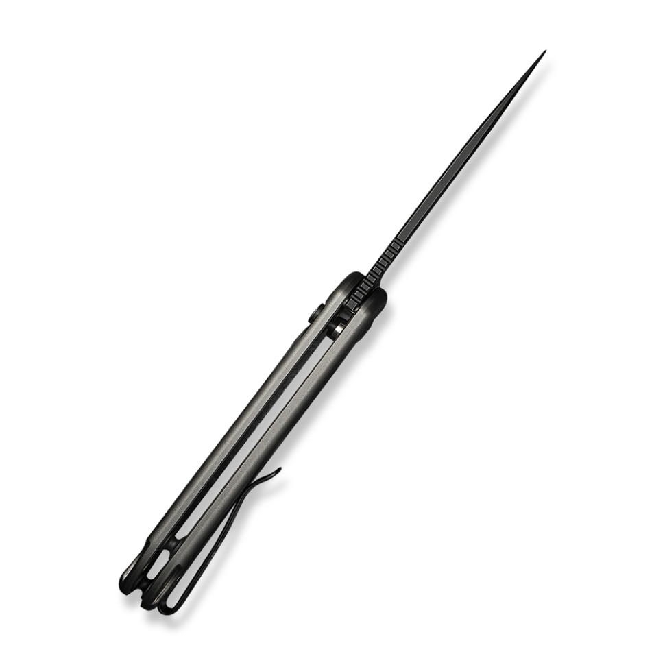 Ніж складаний кишеньковий Civivi Elementum II, (7.5 см) Nitro-V / Aluminum сірий, фото 7