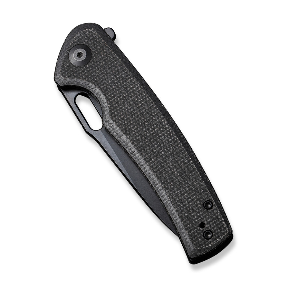 Нож складной туристический Sencut Vesperon, (8.5 см) 9Cr18MoV / Micarta черный