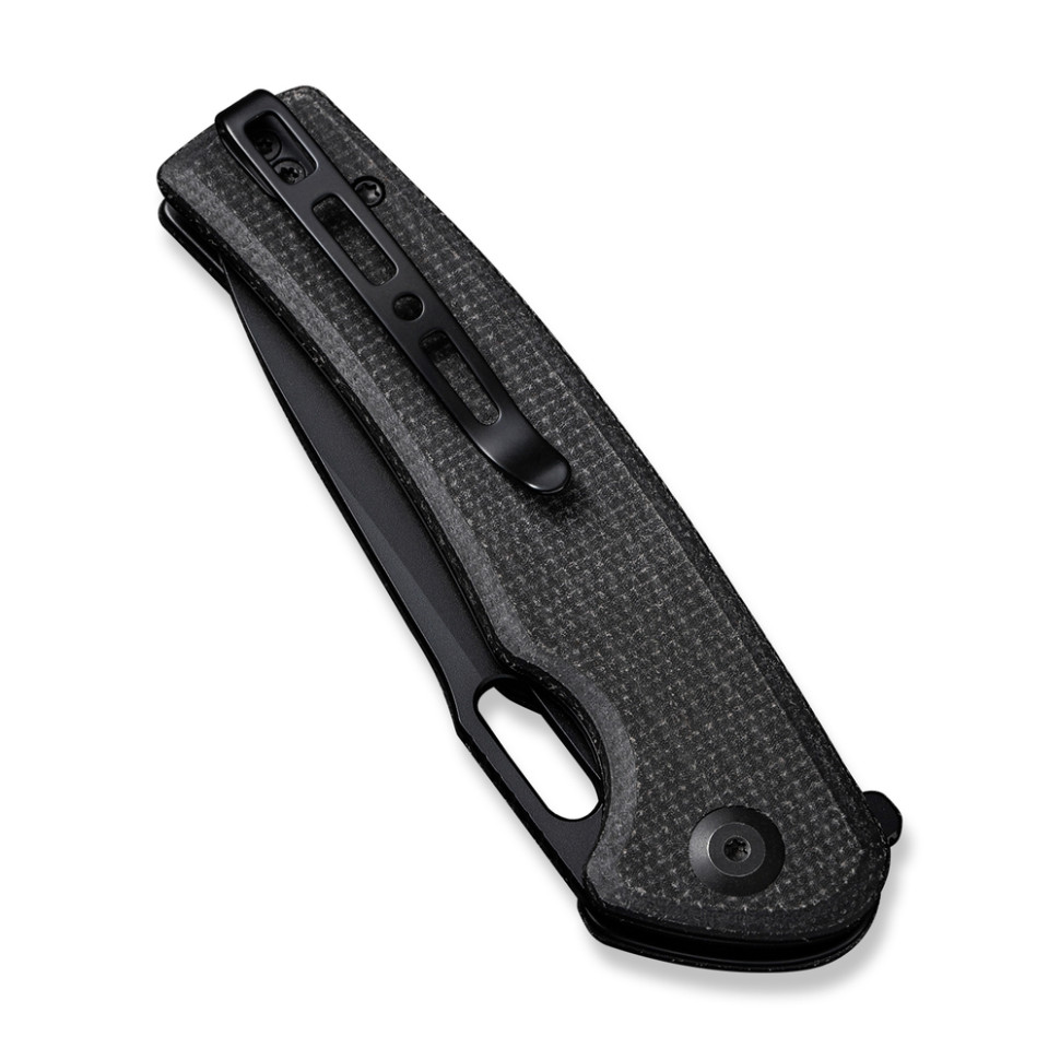 Нож складной туристический Sencut Vesperon, (8.5 см) 9Cr18MoV / Micarta черный