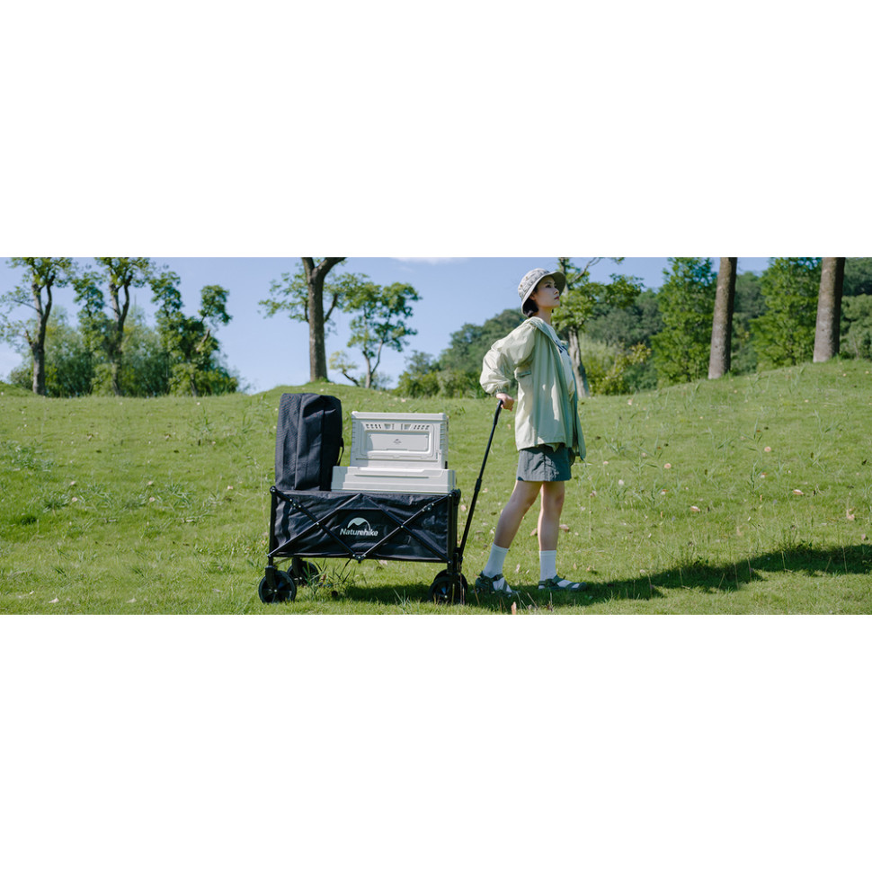 Складаний візочок Naturehike CNK2300JU014, чорний