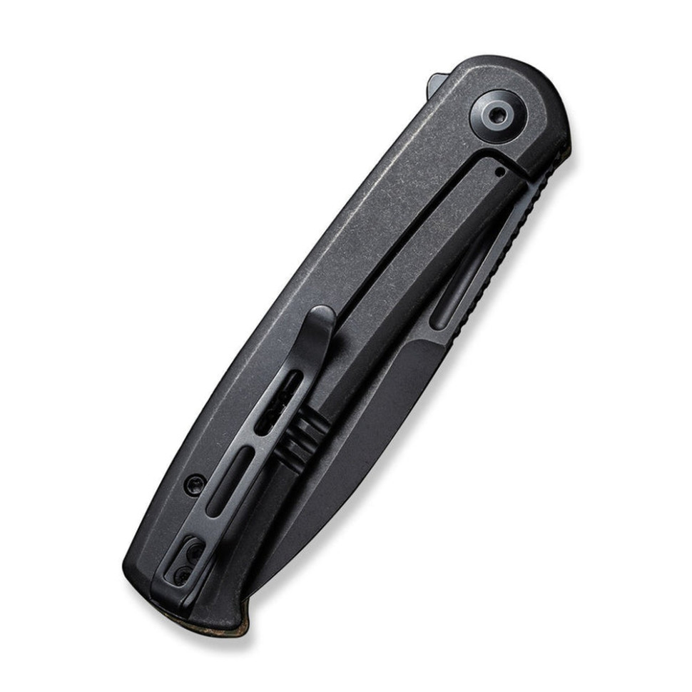 Нож складной туристический Civivi Cetos, (8.8 см) 14C28N / Micarta & Stainless коричневый