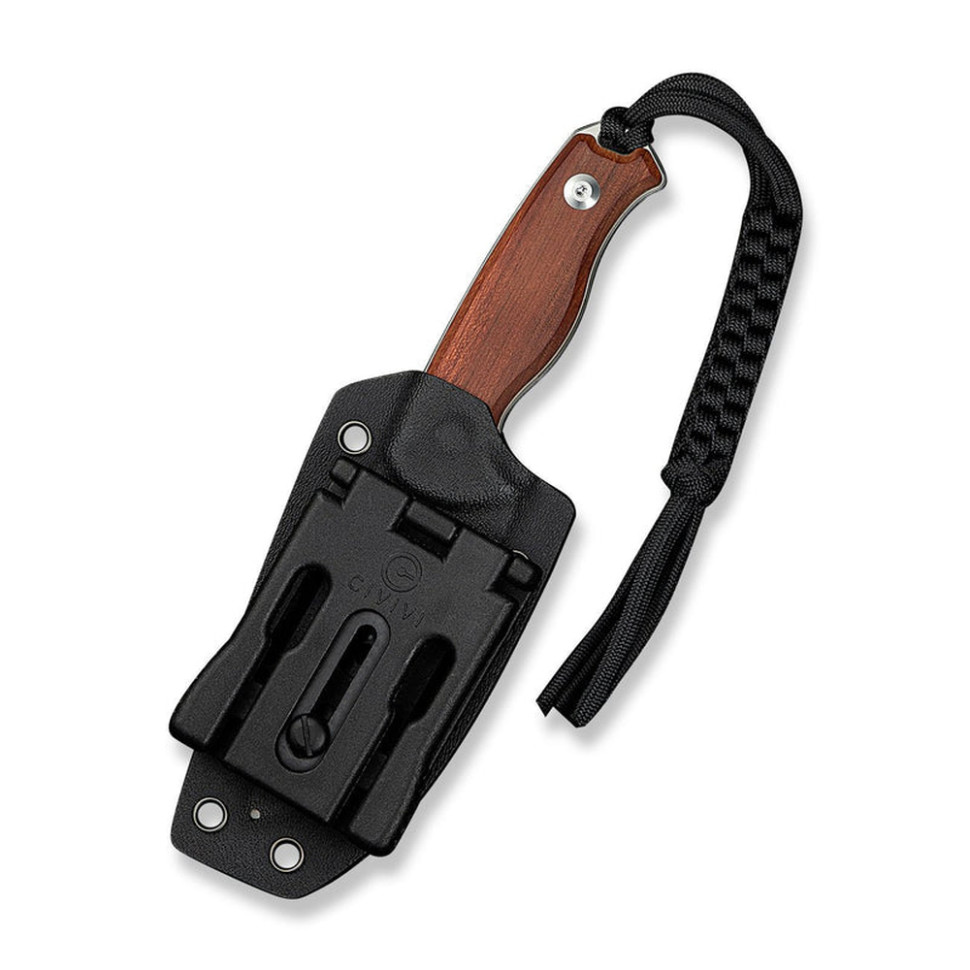 Ніж фіксований тактичний Civivi Timberbark, (8.1 см) 14C28N / Guibourtia Wood