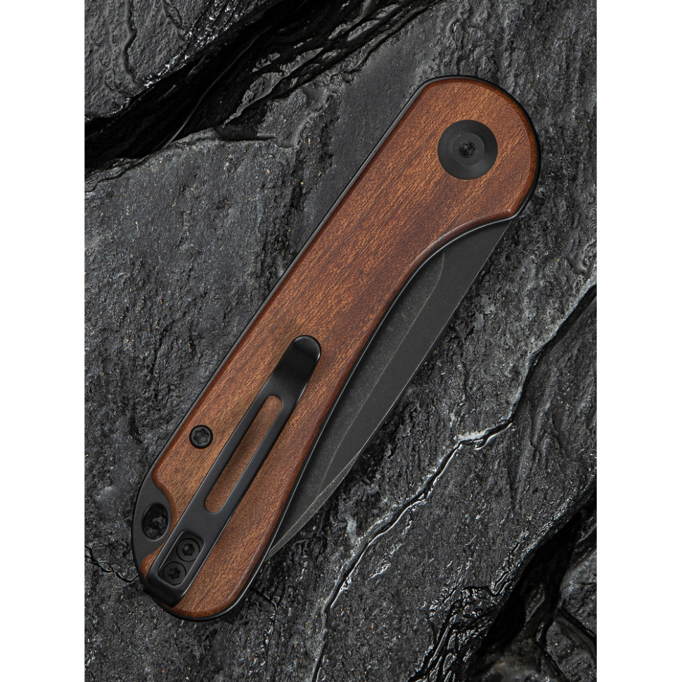 Нож складной карманный Civivi Elementum Slip Joint, (7.5 см) 14C28N / Guibourtia Wood