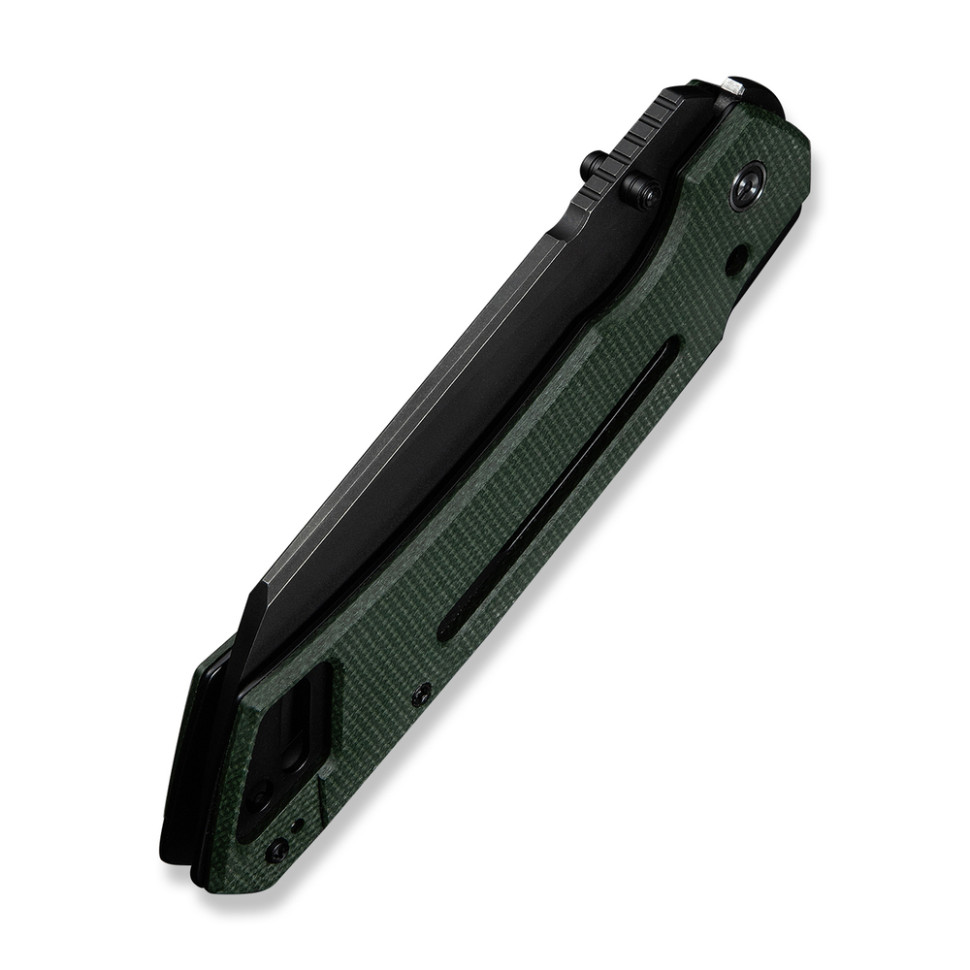 Ніж складаний тактичний Civivi Buster FG, (10.7 см) Nitro-V / Micarta темно-зелений, фото 6