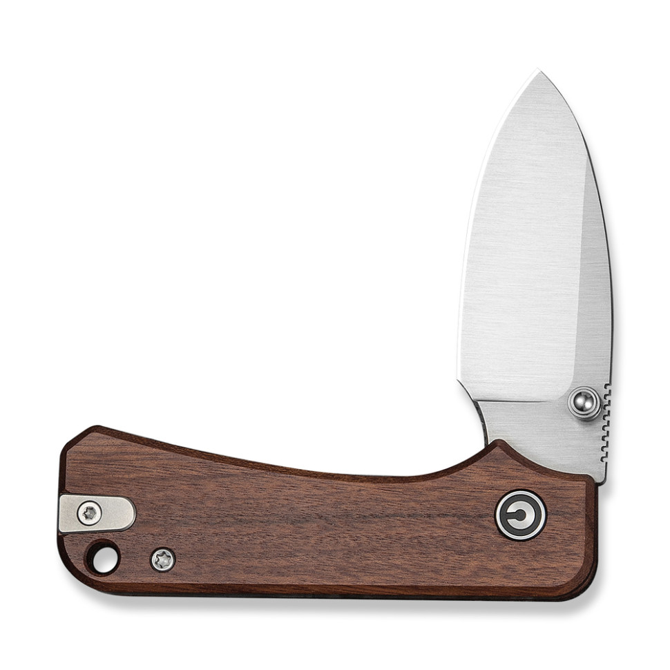 Нож складной карманный Civivi Baby Banter Slip Joint (6 см) Nitro-V / Wood натуральний
