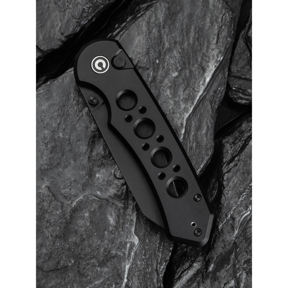 Нож складной туристический Civivi Pragma Prime, (8.9 см) 14C28N / Aluminum черный