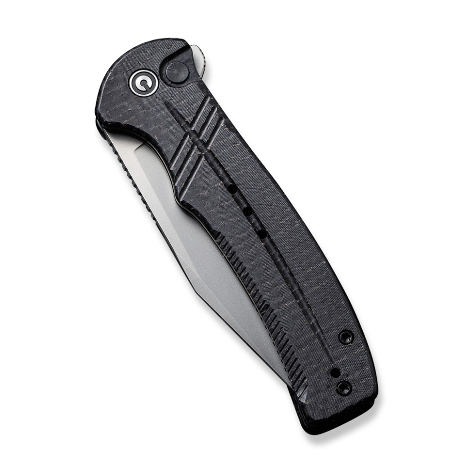 Нож складной туристический Civivi Cogent, (8.8 см) 14C28N / Micarta черный