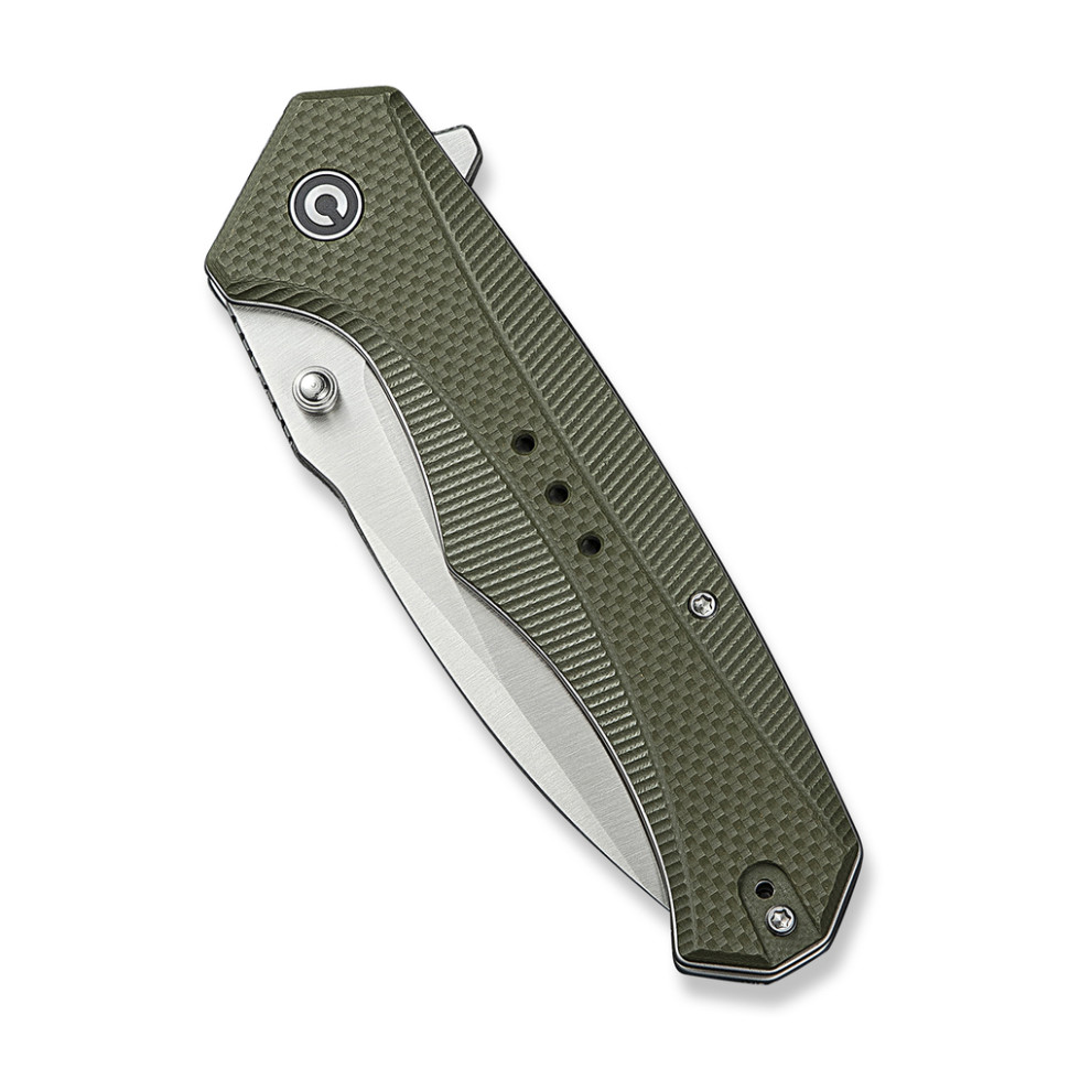 Нож складной туристический Civivi Photonix, (9.4 см) 14C28N / G10 темно-зеленый